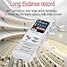 Voice Recorder - Noise Cancelling Audio Recorder - Packs 8GB Memory - Double Microphone for HD Sound Recording - Top Quality Metal Casing Dictaphone