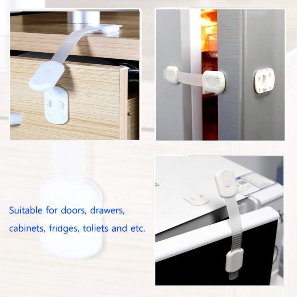 Bebe De Securite Verrouillage 6 Bloque Porte Bebe Verrouillage Securite Super Sticky Reglable Aucun Percage Requis Pour Bebe Et Enfants Sur Placard Four Tiroirs Armoires Bloque Placards Et Loquets Bebe Puericulture Thac Or Th