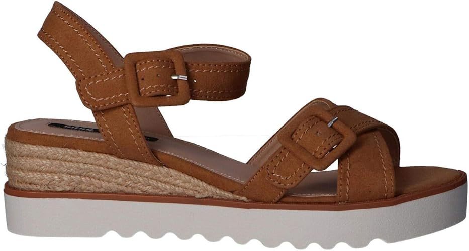 sandalias cuero mujer