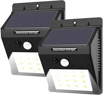 Set Of 2 Tro Waterproof Solar 16 Led Solar Light With Motion Sensor E Dim Light Solar Wall Light Super Bright Solar Outdoor Light With Motion Sensor For Auto On Off For Outdoor Lighting
