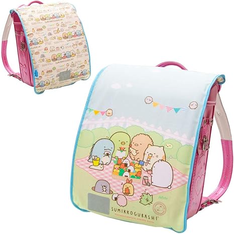 Amazon Co Jp エール ランドセルカバー らんらんcap すみっコぐらし リバーシブル ピクニック Sx 029 ホーム キッチン