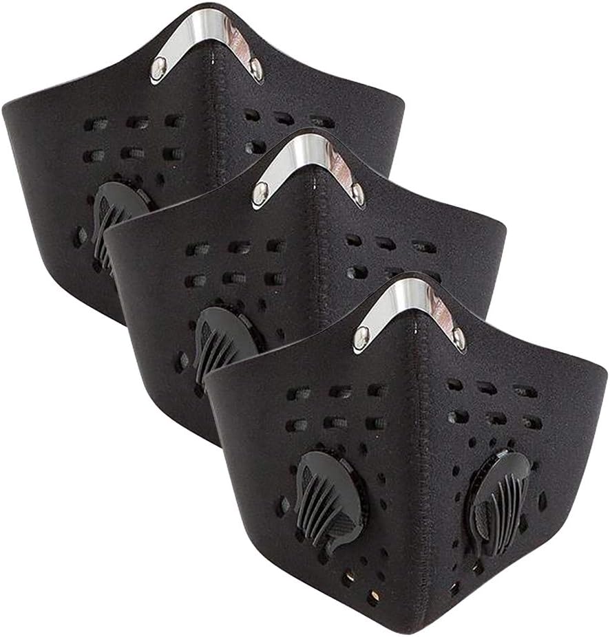 QiaoJia Dust Face Shield, Anti Air Pollution Smoke Face Shield, Reusable Protection Filters from Dust for Women Man
