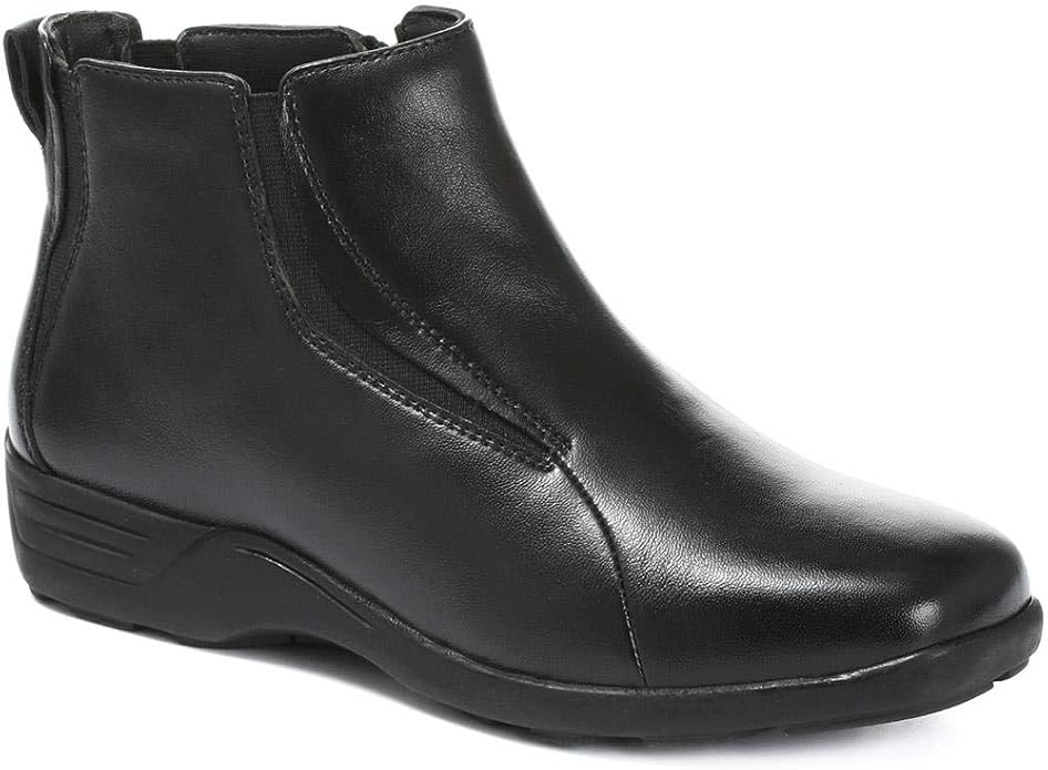 Pavers Leather Ankle Boot 316 382 Black Size 12 (45) Amazon.co.uk