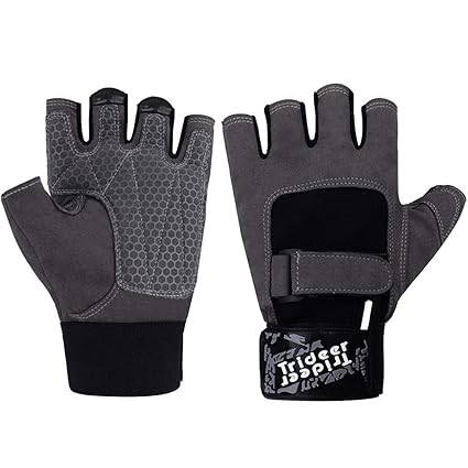 Trideer padded weight lifting gloves Clearance