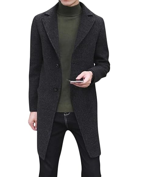 Amazon リザウンド Resound メンズ チェスターコート ロングコート