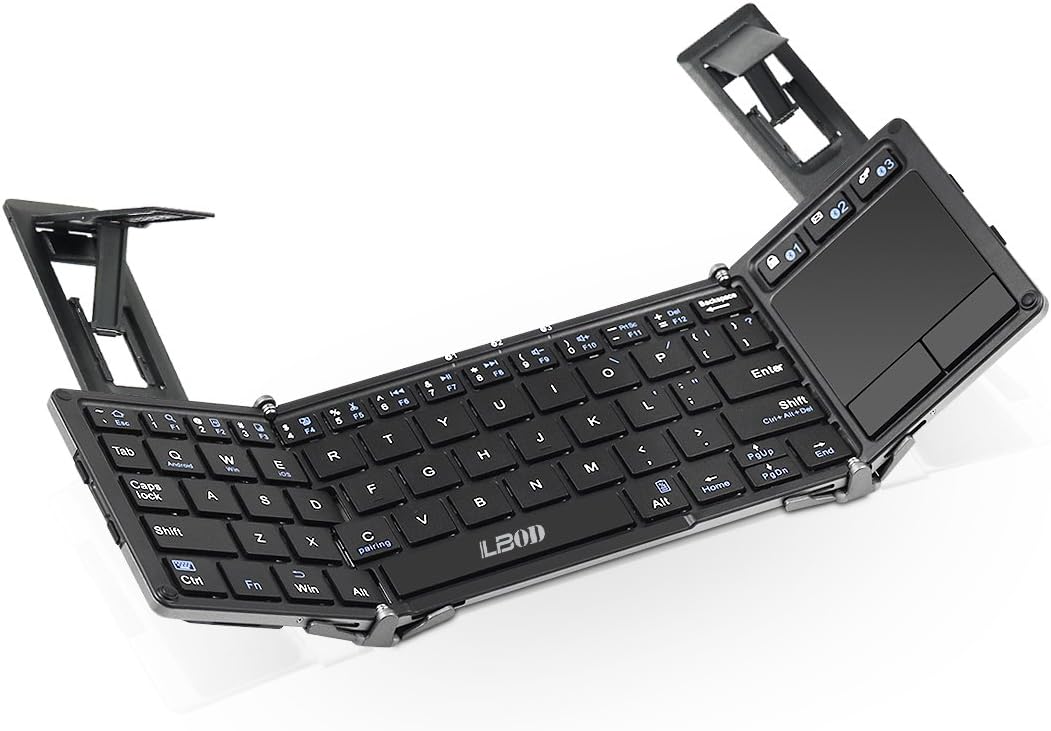 Bluetooth keyboard with Touchpad Wireless Keyboard Mini Amazon.co.uk Electronics
