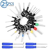 25 pcs Auto Terminals Removal Tool with 4 pcs Precision Pick and Hook Set Tools for Car
