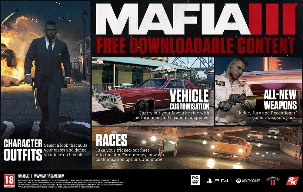 2K Games Mafia 3 - Xbox One Action Game, Other, Norme - Image 3