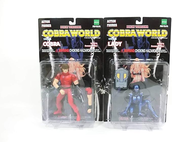 Amazon 絶版 エポック カルトワークス 1 10 アクション フィギュア コブラ Cobra レディ Lady 検 寺沢武一 スペースコブラ山田康夫 フィギュア ドール 通販