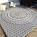 Exclusive Black and White Ombre Tapestry by JaipurHandloom Mandala Tapestry, Queen, Multi Color Indian Mandala Wall Art Hippie Wall Hanging Bohemian Bedspread