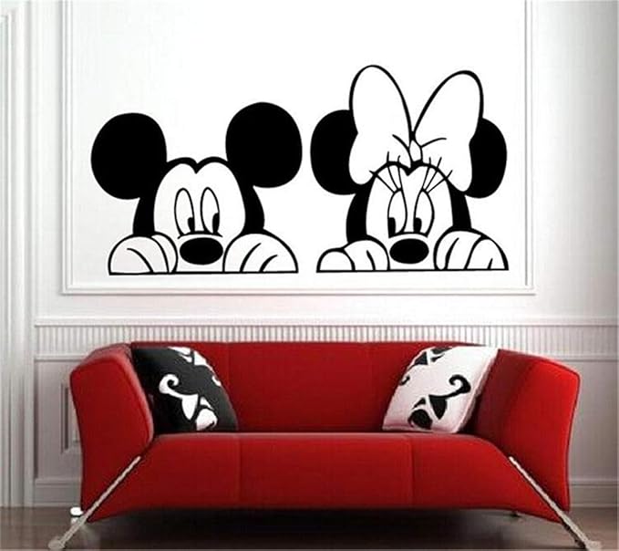 Wandtattoo Schlafzimmer Mickey Mouse Wandaufkleber Aufkleber Mickey