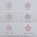 Pandahall 1 Box (about 1080PCS) Colorful Pink Theme Aluminum Wire Open Jump Rings for jewelry Making Accessories 6x0.8mm