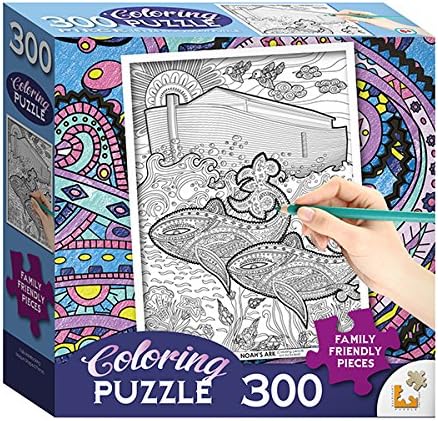 Coloring Puzzle - Noah's Ark