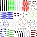 XiaoPengYo Spare Parts Propellers Blades Protection Fram + Landing Skid + Blades Cover Compatible for Syma X5H X5HC X5HW X5HC-1 X5HW-1 X5HW-I Quadcopter