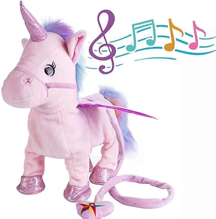 walking dancing & singing interactive unicorn toy