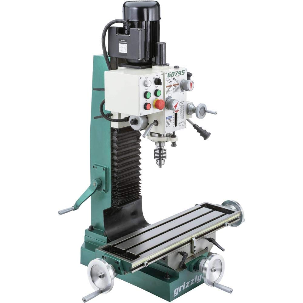 Grizzly G0795 Heavy Duty Benchtop Mill/Drill Buy Online in United Arab