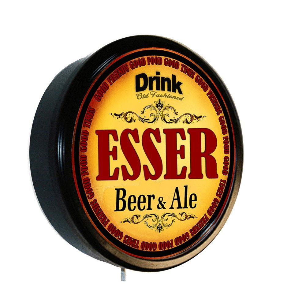 Goldenoldiesclocks Esser Beer and Ale Cerveza Lighted Wall Sign