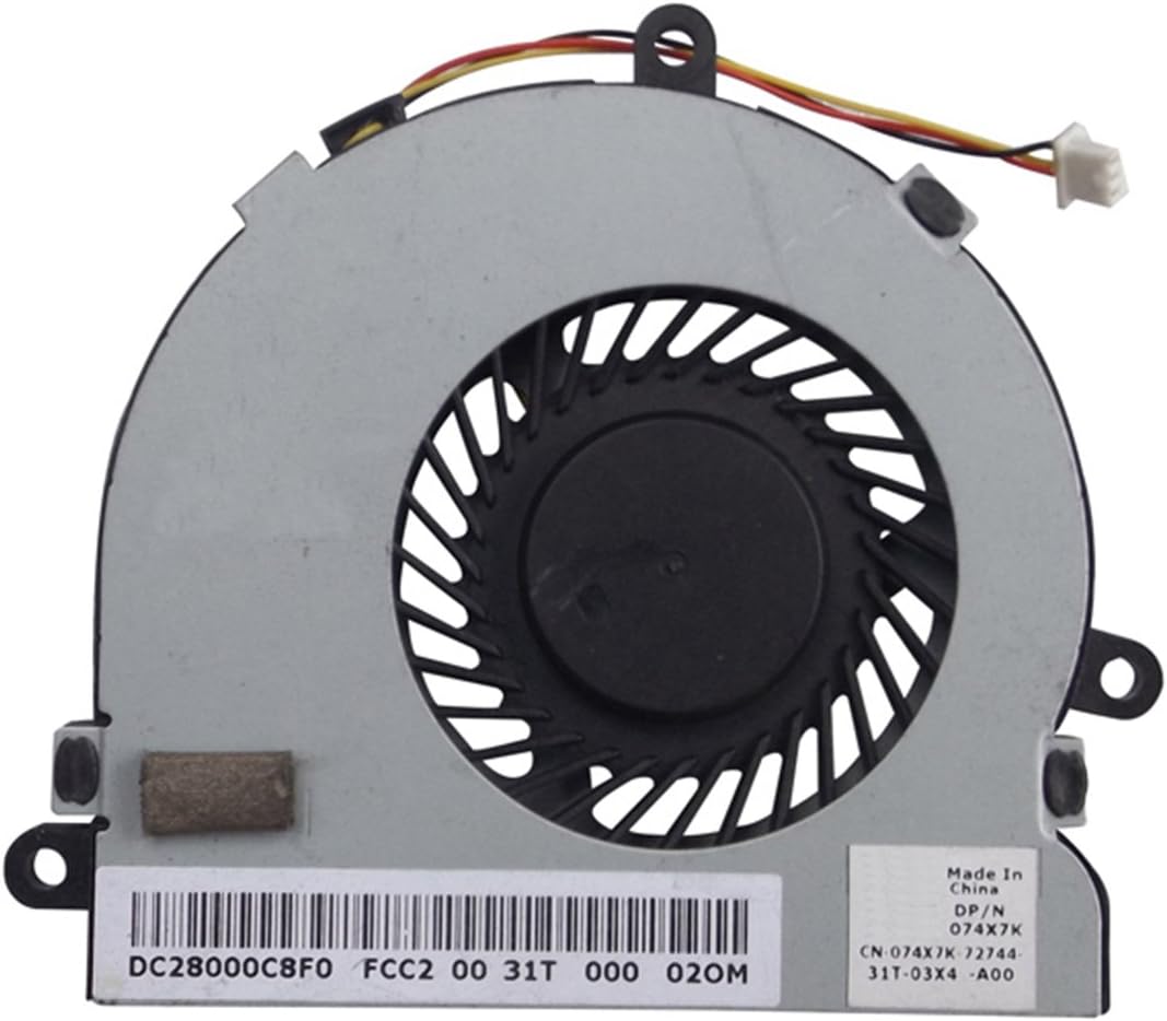 FEBNISCTE Laptop CPU Fan for DELL Inspiron 15 3521 i15RV-1667BLK 15.6"