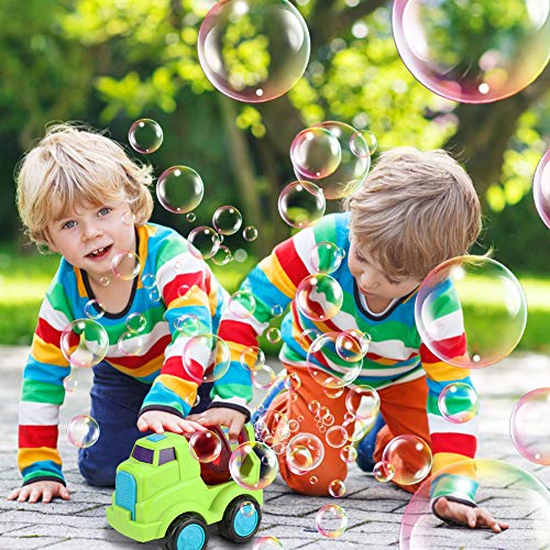 Bubble Machine, Tencoz Bubble Maker Blower with Bubble Solution Automatic Bubble Blowing Toys for Kids Parties Bath Wedding Indoor Outdoor Activities(Car) - Thumbnail 5