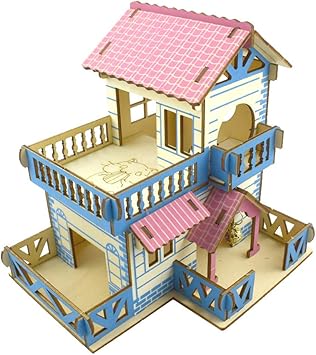 Amazon Yurika 木製おもちゃ ハムスター ハウス 家小屋2階建て Diy ドールハウス 遊具 キット ハムスターケージ 3d立体別荘 組立式ドールハウス ベッド 豪華 遊び巣 運動不足解消 小動物ハウス ペット 遊び場 タイプ2 Yurika 飼育ケージ 通販