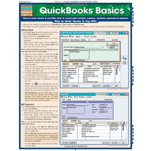 Quickbooks Basics (Quick Study Computer) Quickbooks Basics (Quick Study Computer)