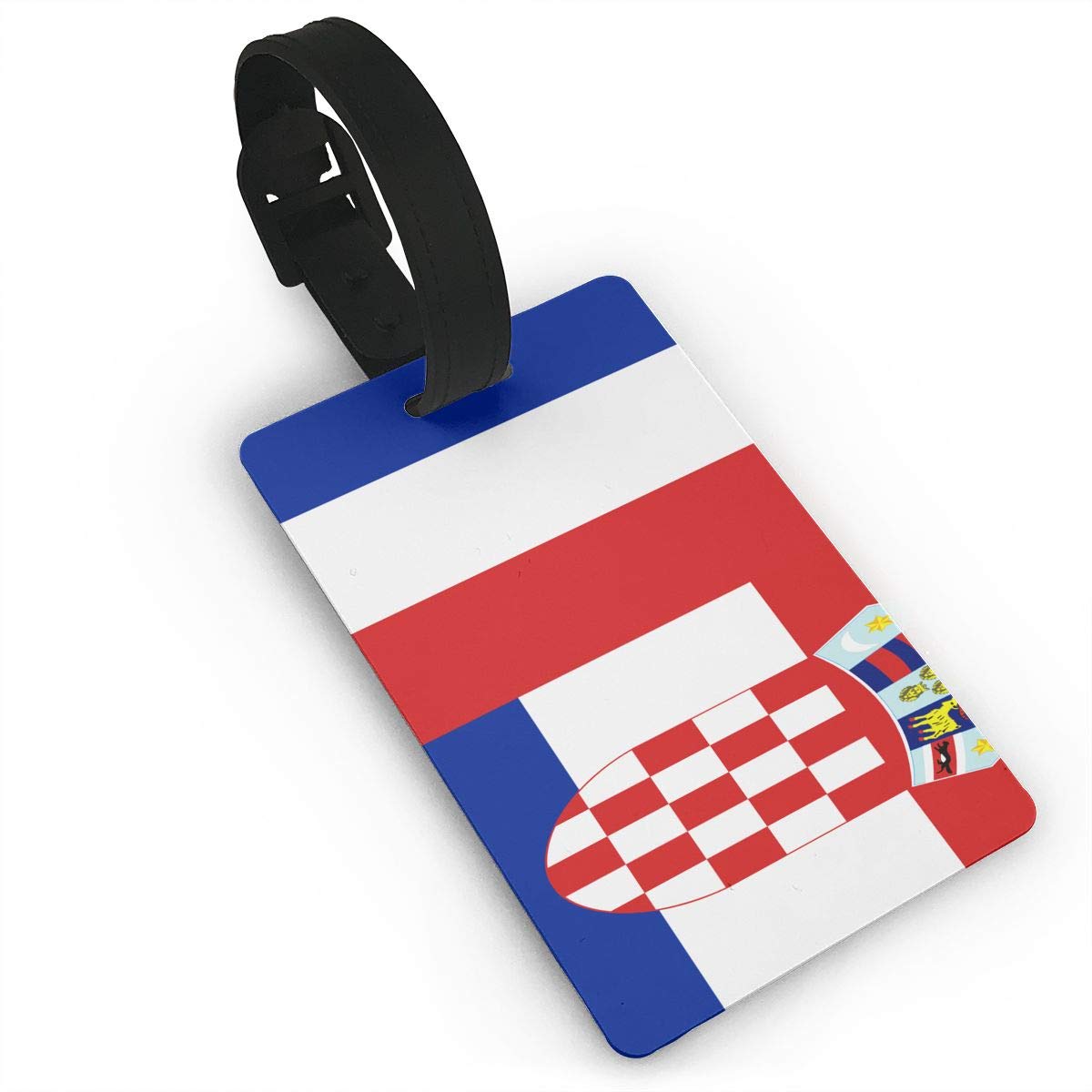 Amazoncom Croatian Flag And French Flag Luggage Tags
