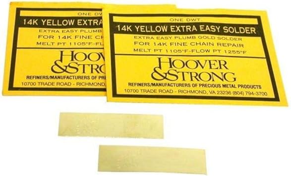 14k Yellow Gold Extra Easy Repair Solder 2dwt Jewelry Making Supplies Amazon Com