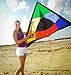 Castakite - Kite and Flying Handle for Kids - Easy to Fly Kite with Reel and String - Integrated Kite Line Winder Grip Wheel - Best Easy Flyer Kite with Long Tail Perfect for The Beach or Park