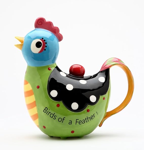 Appletree 81/8Inch Ceramic Rooster Teapot Teapots