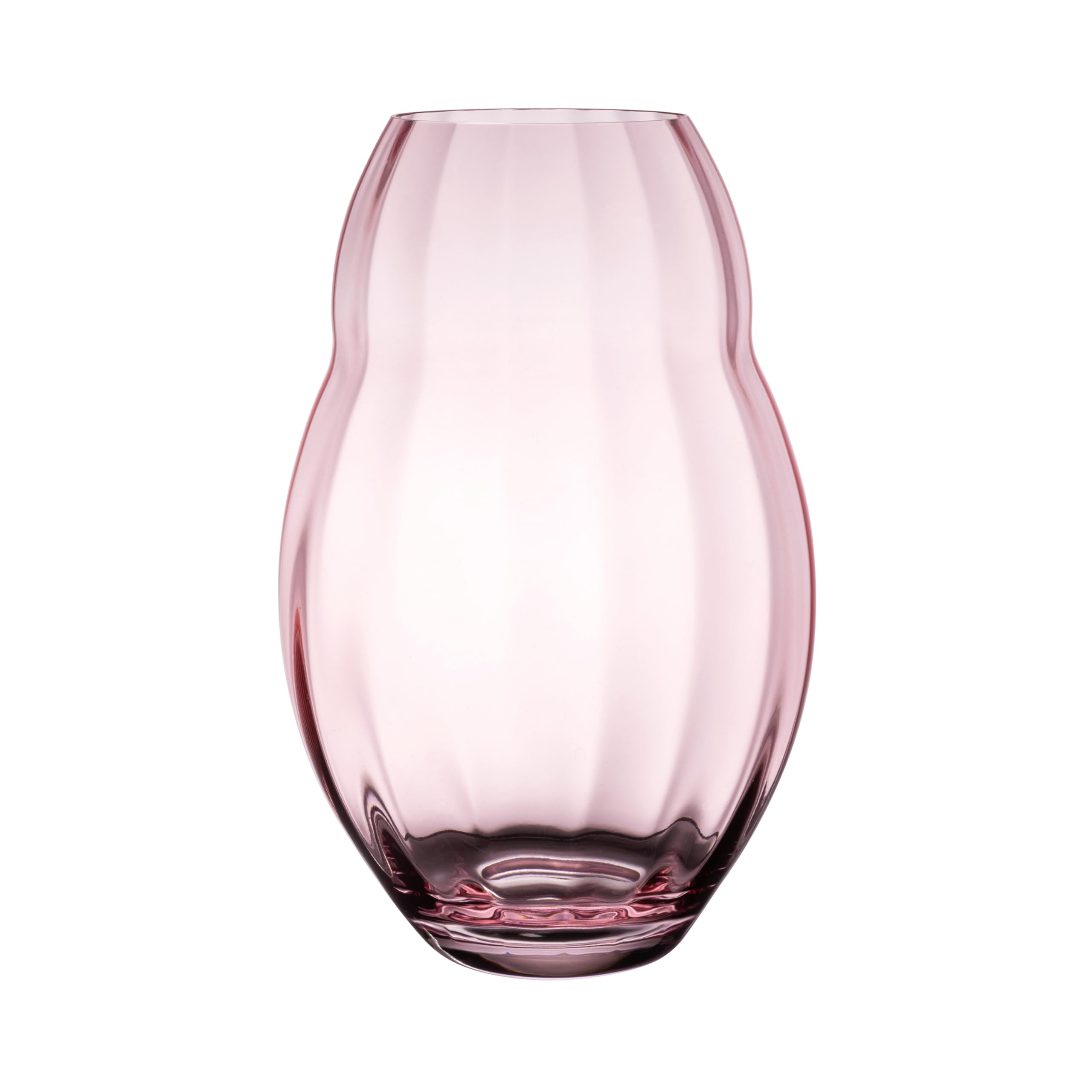 Villeroy & Boch - Rose Garden Home vase, 20 cm, crystal glass, pink