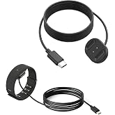 KONAFEI Charging Cable for RayBan Meta Display Neural Band Charger, Magnetic Fast Charger for Ray-Ban Meta Display Glasses Accessories, Portable Travel/Car/Phone/Laptop Charging Cable (Black)