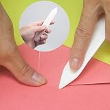 ZCYKJ Genuine Bone Folder Paper Creaser Set Scorer Crease Marker Craft Tool view 2
