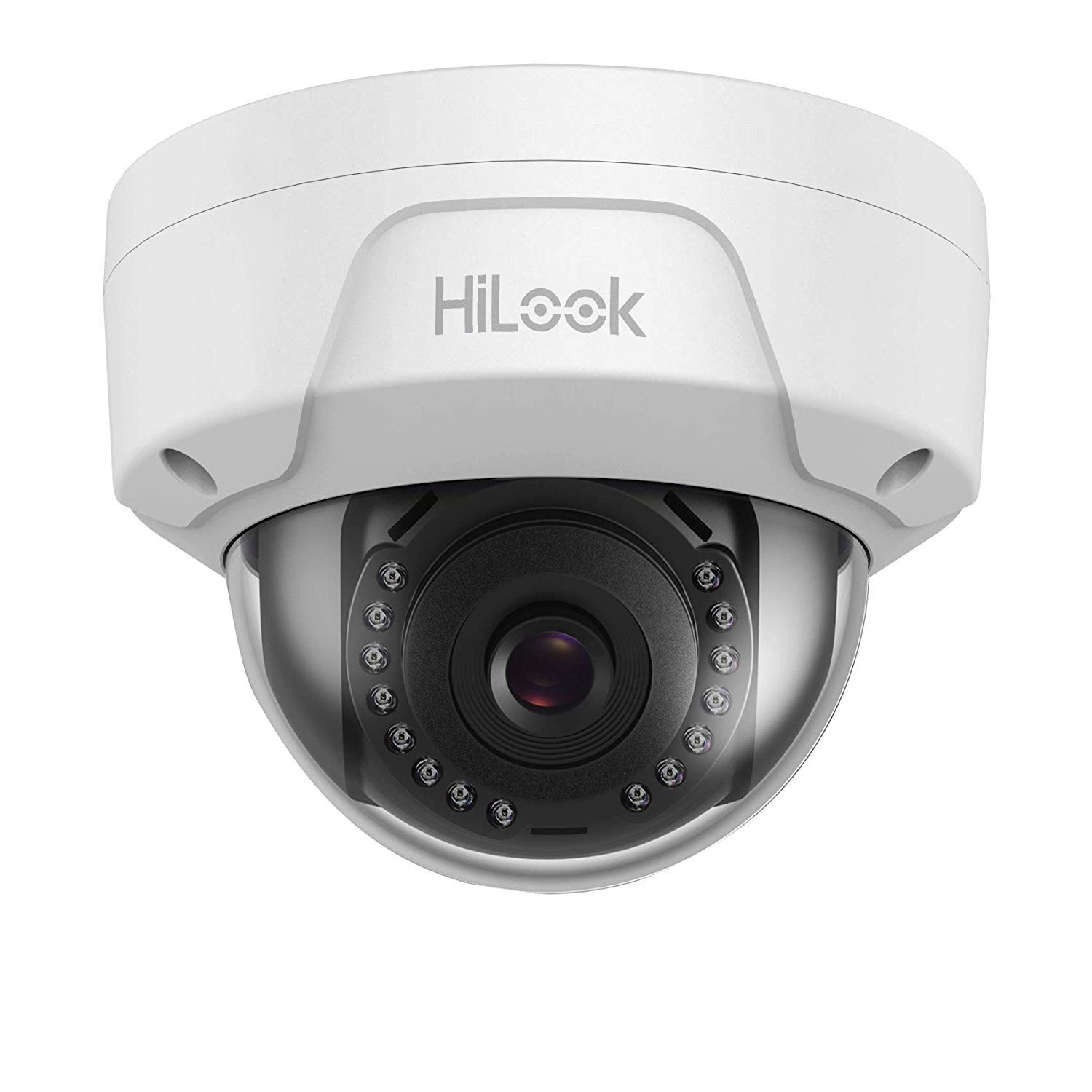 HIKVISION HiLook By Hikvision IPC-D121H-M 2.8 mm 2 MP 1080p Dome Camera with 30m Night Vision Wide Angle Lens IP67 Waterproof PoE