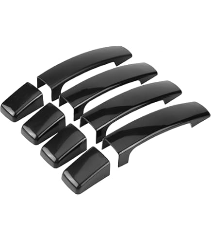 Cubiertas De Manijas De Puerta En ABS Negro Brillante Para Land Rover Range Rover Sport (2005-2010