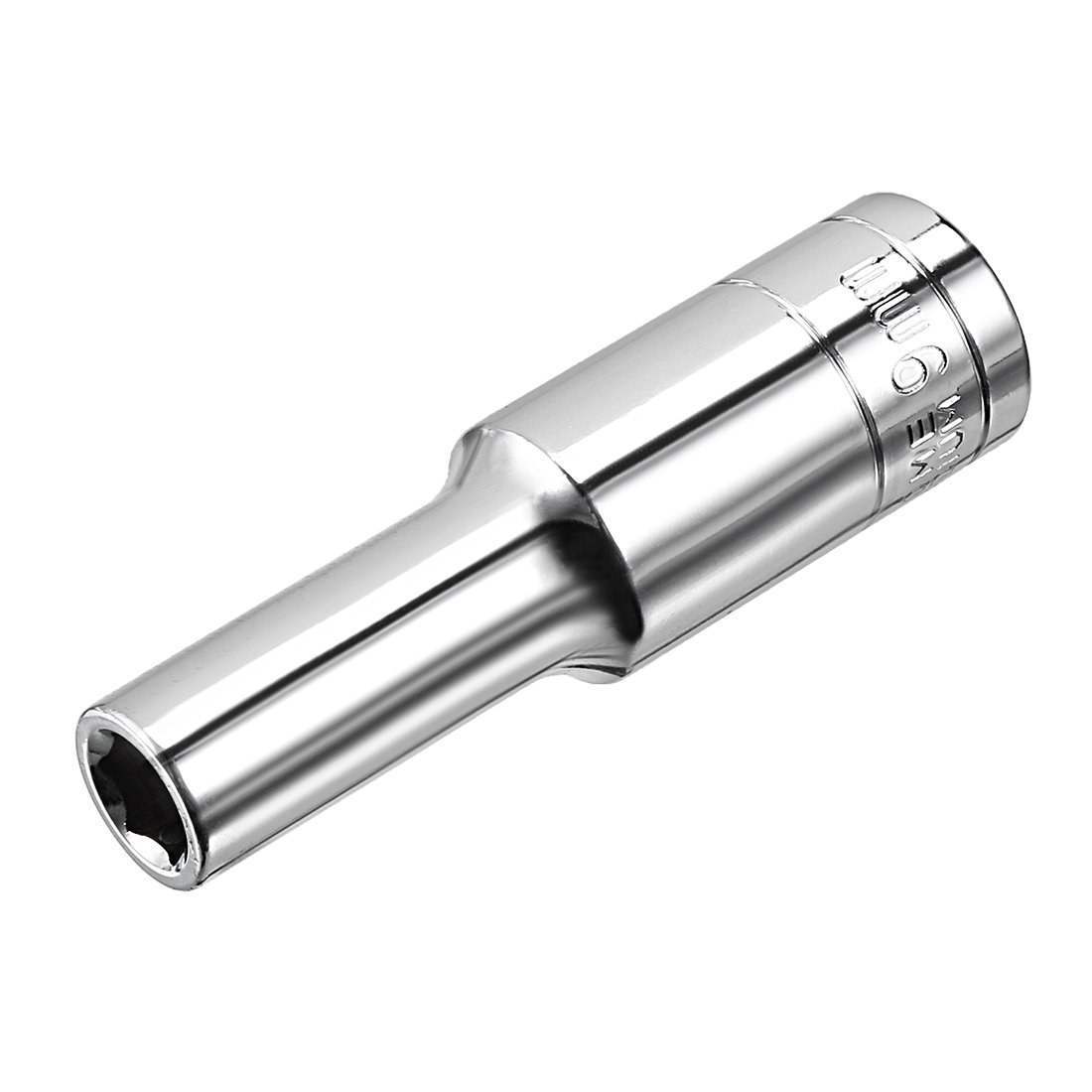 sourcing map 1/2 Inch Drive 9mm 6-Point Deep Socket, Metric, Cr-V, 78mm Length