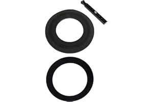 Yibuy 4" 5" 6" Bass Drum Head Port Hole Punch Kit w/Conservation Ring Black