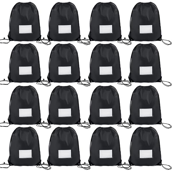 Amazon.com | CODOBON 16 Pcs Drawstring Bags Bulk, Polyester  display picture 3
