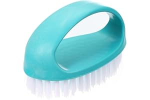 PATIKIL Laundry Scrub Brush, Cleaning Brush with D Handle Laundry Clothes Shoes Scrubbing Brush for Bathroom Carpet Cleaning,