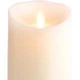 Bethlehem Lighting GKI Luminara Wax Candle, 4 by 9-Inch, White