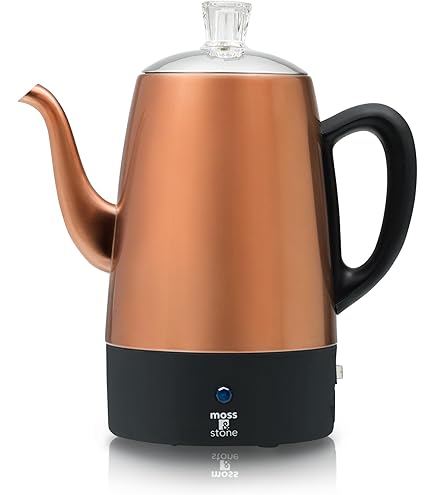 Amazon.com: Presto 02822 6-Cup Stainless-Steel Coffee Percolator (Renewed):  Home & Kitchen