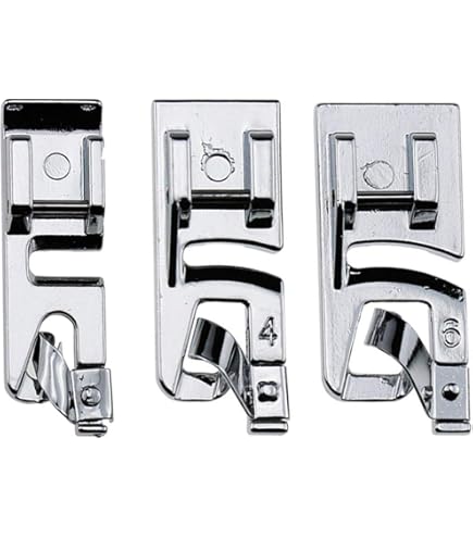 SYGA Overlock Presser Foot Sewing Machine Fits All Low Shank Snap On - View #11