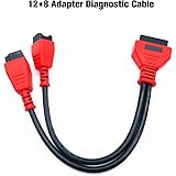 Cable Adaptor for Chrysler 12+8 Programming Cable Connector for Autel DS808 Maxisys MS905 906 908 PRO Elite Autel