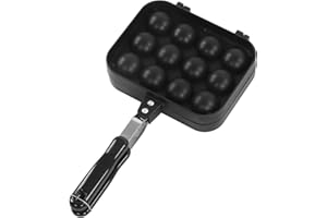Takoyaki Pan Takoyaki Double Sided Octopus Frying Pan Cast Iron Aluminum Alloy Maker Takoyaki Maker Grill Pans
