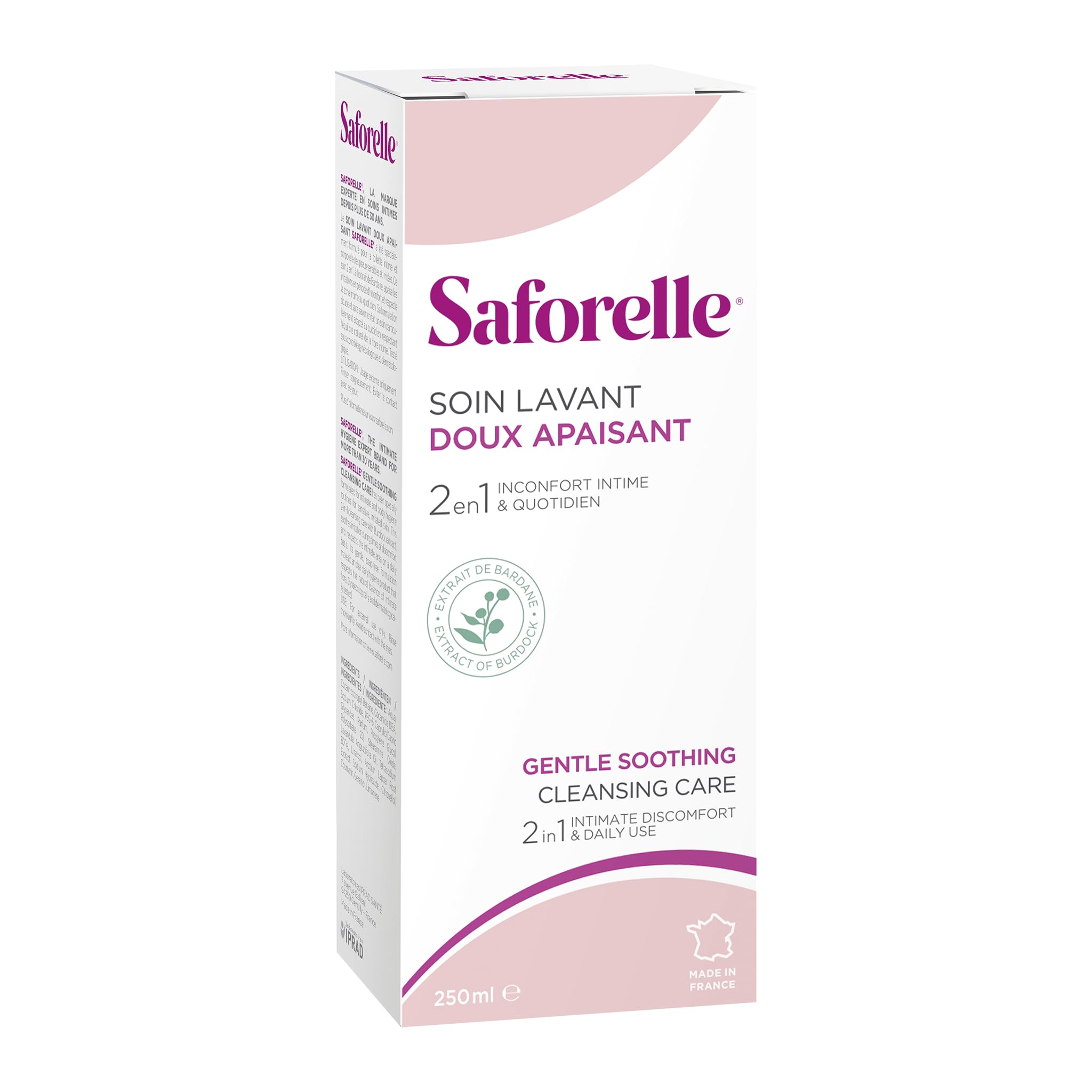 Saforelle Intensive Moisturizing Cleansing Care 250ml