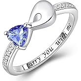 Fookduoduo Infinity Cremation Ring for Ashes - 925 Sterling Silver Cremation Urn Jewelry I Carry You with me Memorial Keepsake Locket Rings for Human/Pet Ash