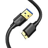 UGREEN Micro USB 3.0 Cable USB 3.0 Type A Male to Micro B Cord for Samsung Galaxy S5 Note 3 Camera Hard Drive and More 3ft