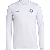 adidas Mens Cf Montreal Long Sleeve Pre-Game T-Shirt