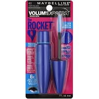 Maybelline Volum'Express The Rocket Mascara – Volumen In Raketenzeit, Wasserfest, Blackest Black