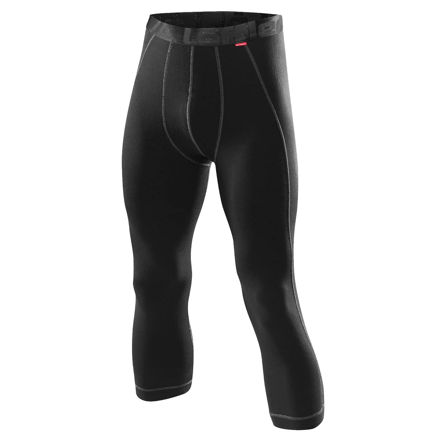 Löffler Men's Underwear HR 3/4 Transtex Warm, Men, Unterhose 3/4 Transtex Warm, black, 46 (EU)