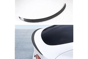 TOPABYTE Spoiler for Tesla Model Y 2020-2024 Performance Original Rear Spoiler Wing Lip Tail Accessories (Glossy Carbon Fiber)
